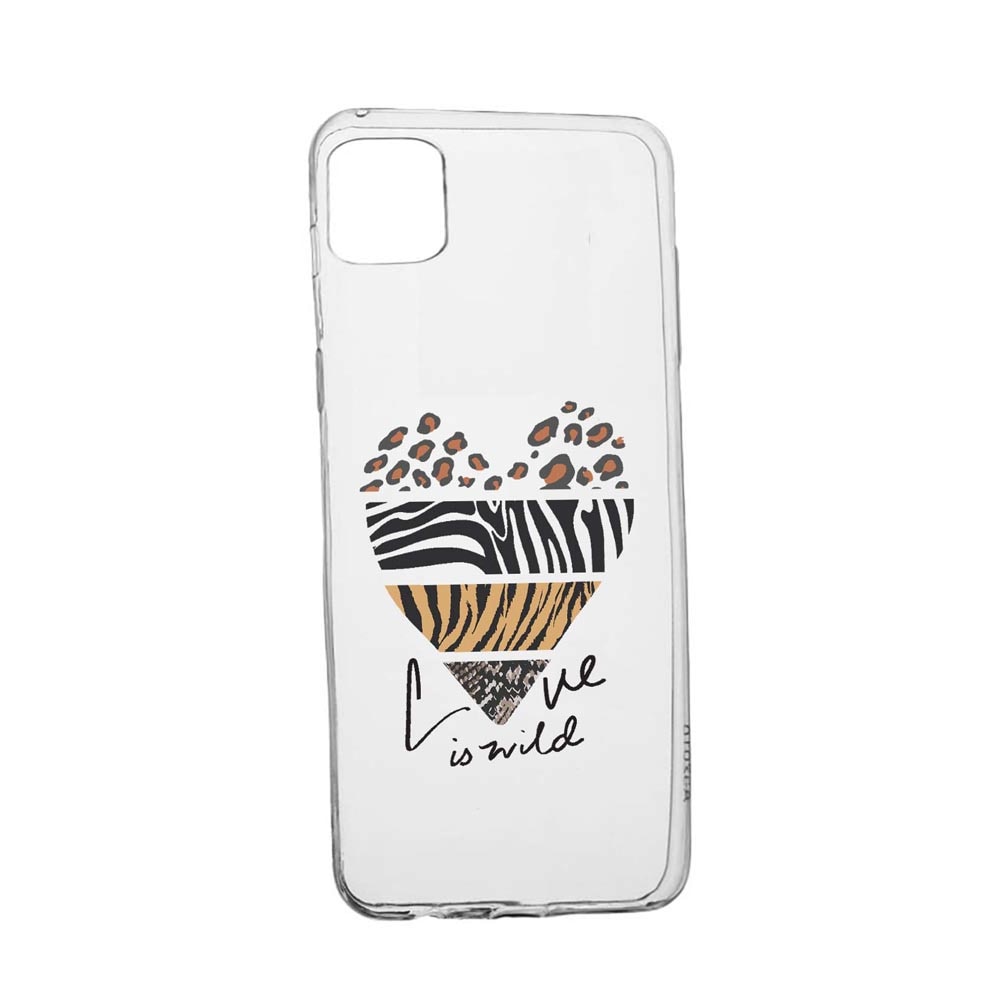Husa Silicon Compatibila Cu Apple iPhone 12 Pro, Love Is Wild, rezistenta la uzura, anti-alunecare, 762