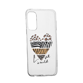 Husa Silicon Compatibila Cu Xiaomi Poco F3 / Poco F3 Pro, Love Is Wild, rezistenta la uzura, anti-alunecare, 762 Husa Silicon Compatibila Cu Xiaomi Poco F3 / Poco F3 Pro, Love Is Wild, rezistenta la uzura, anti-alunecare, 762