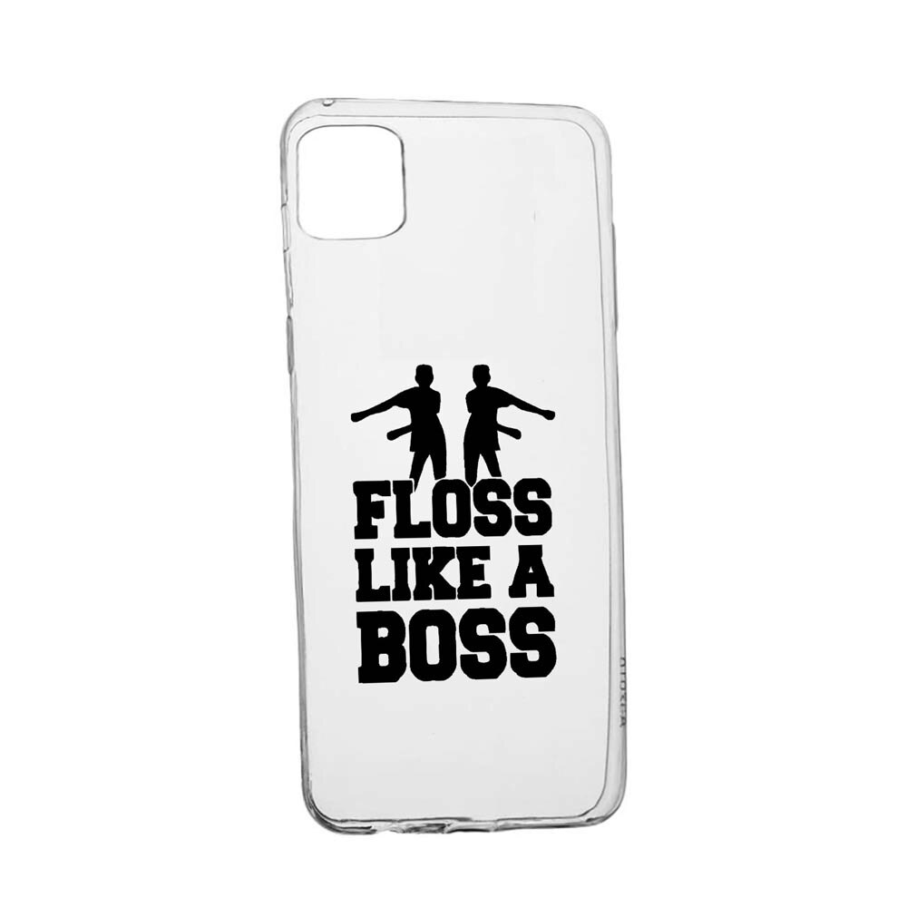 Husa Silicon Compatibila Cu Samsung Galaxy A71 5G, Floss Like A Boss, rezistenta la uzura, anti-alunecare, 765