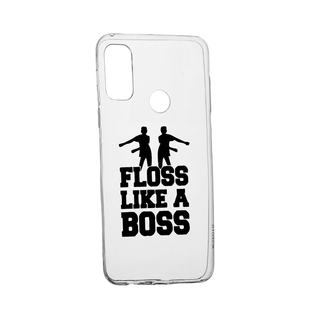 Husa Silicon Compatibila Cu Motorola Moto G10 / Moto G30 / Moto 10 Power, Floss Like A Boss, rezistenta la uzura, anti-alunecare, 765