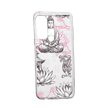 Husa Silicon Compatibila Cu Realme 7, Buddha, rezistenta la uzura, anti-alunecare, 768 Husa Silicon Compatibila Cu Realme 7, Buddha, rezistenta la uzura, anti-alunecare, 768