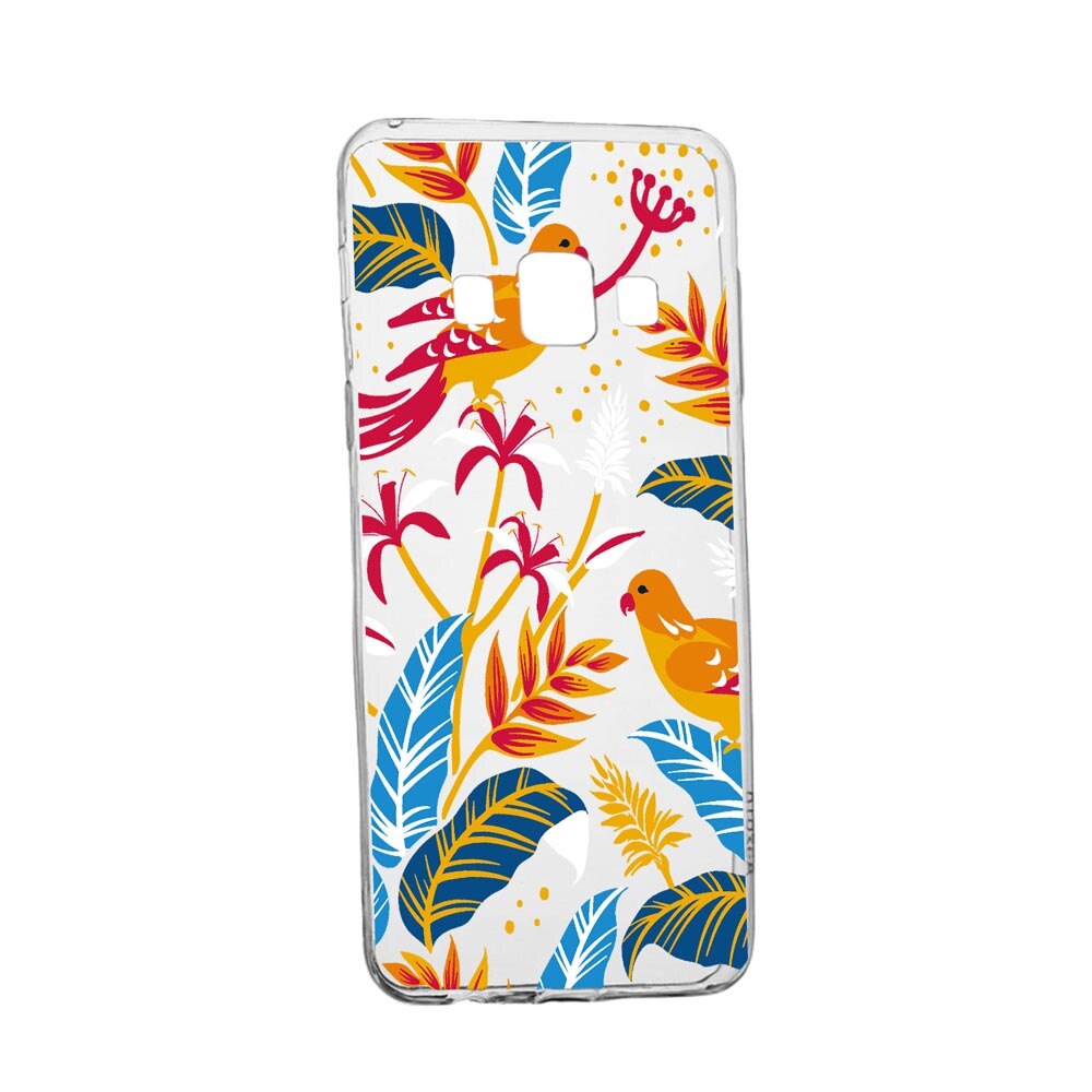 Husa Silicon Compatibila Cu Samsung Galaxy J5 2016, Colored Birds, rezistenta la uzura, anti-alunecare, 769