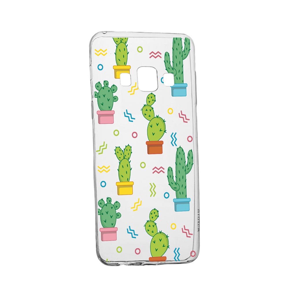 Husa Silicon Compatibila Cu Samsung Galaxy J5 2016, Cactus, rezistenta la uzura, anti-alunecare, 770