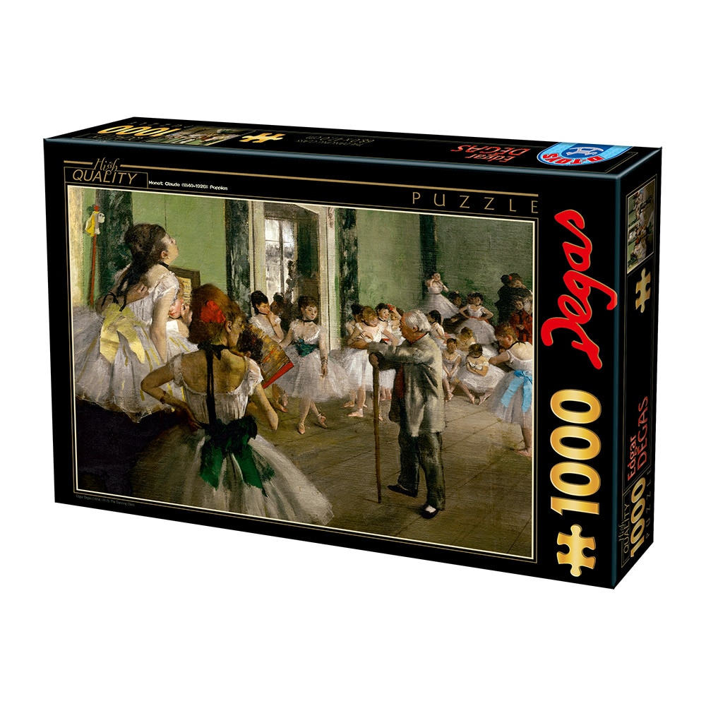 Puzzle D-Toys Degas, The Dance Class, 1000 piese