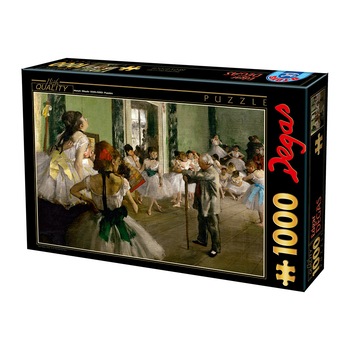 Puzzle D-Toys Degas, The Dance Class, 1000 piese Puzzle D-Toys Degas, The Dance Class, 1000 piese