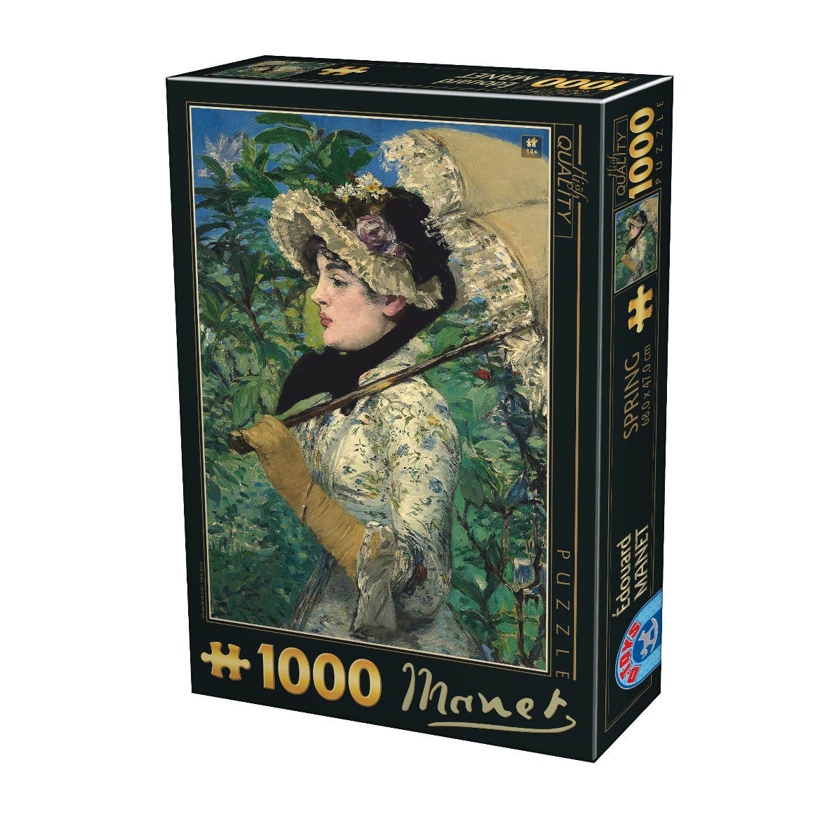 Puzzle D-Toys Manet, Spring, 1000 piese