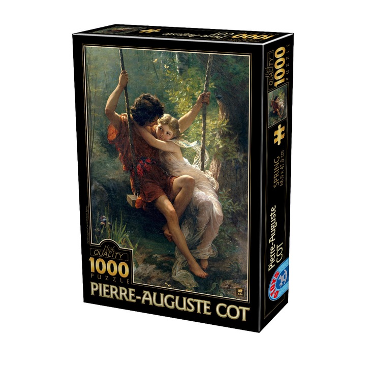 D-Toys puzzle, Pierre Auguste Cote - Tavasz, 1000 darab