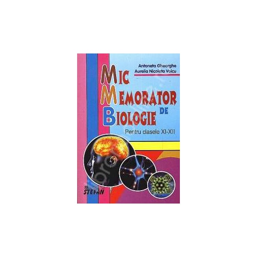 Mic Memorator de Biologie ClasaXi-Xii - N.Voicu