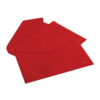 Mapa cu buton Forpus Premier A4 21618 rosie Mapa cu buton Forpus Premier A4 21618 rosie