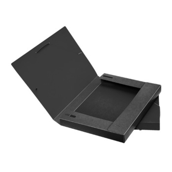 Mapa cu elastic Forpus 21601 burduf 3 cm neagra Mapa cu elastic Forpus 21601 burduf 3 cm neagra