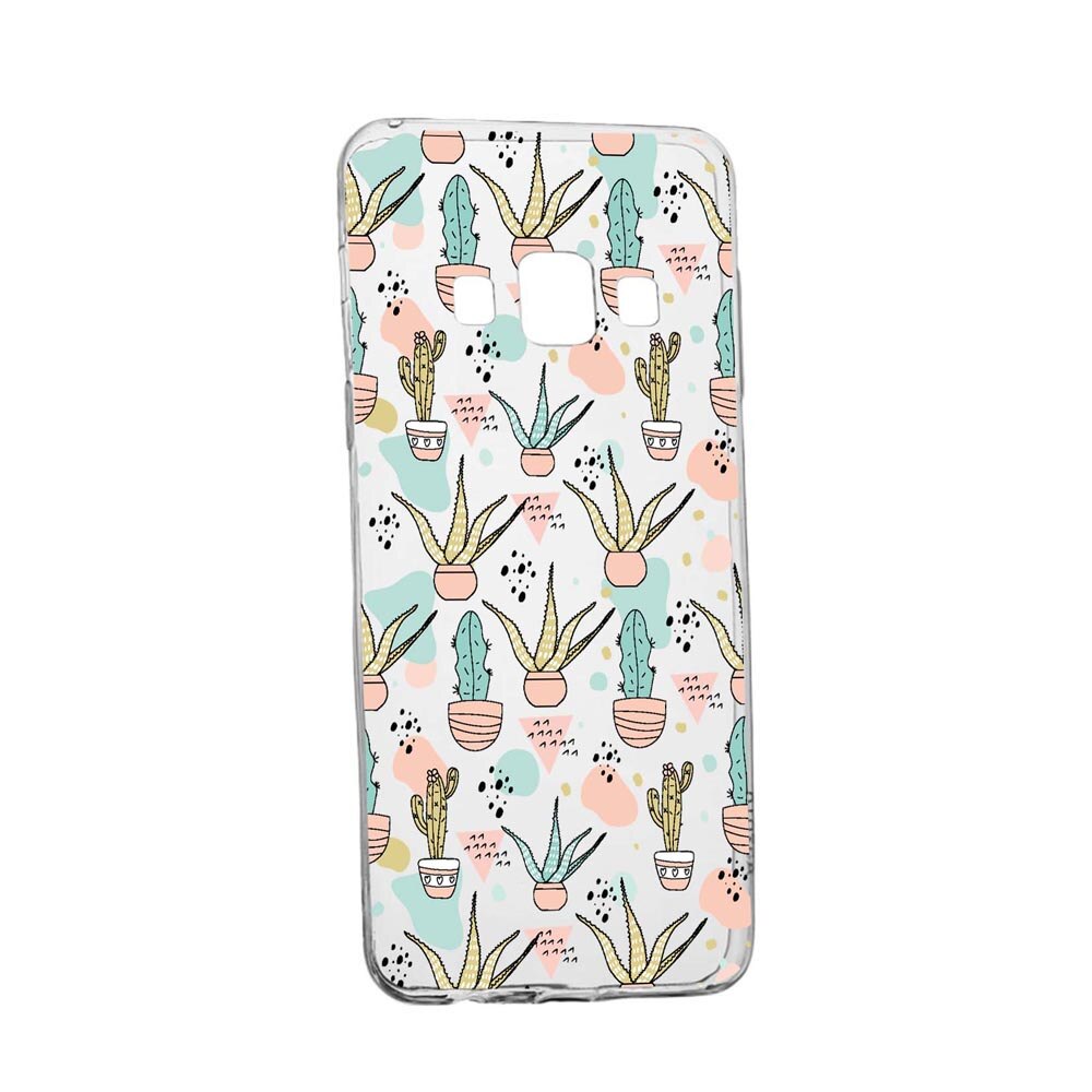 Husa Silicon Compatibila Cu Samsung Galaxy J5 2016, Cactus, rezistenta la uzura, anti-alunecare, 774