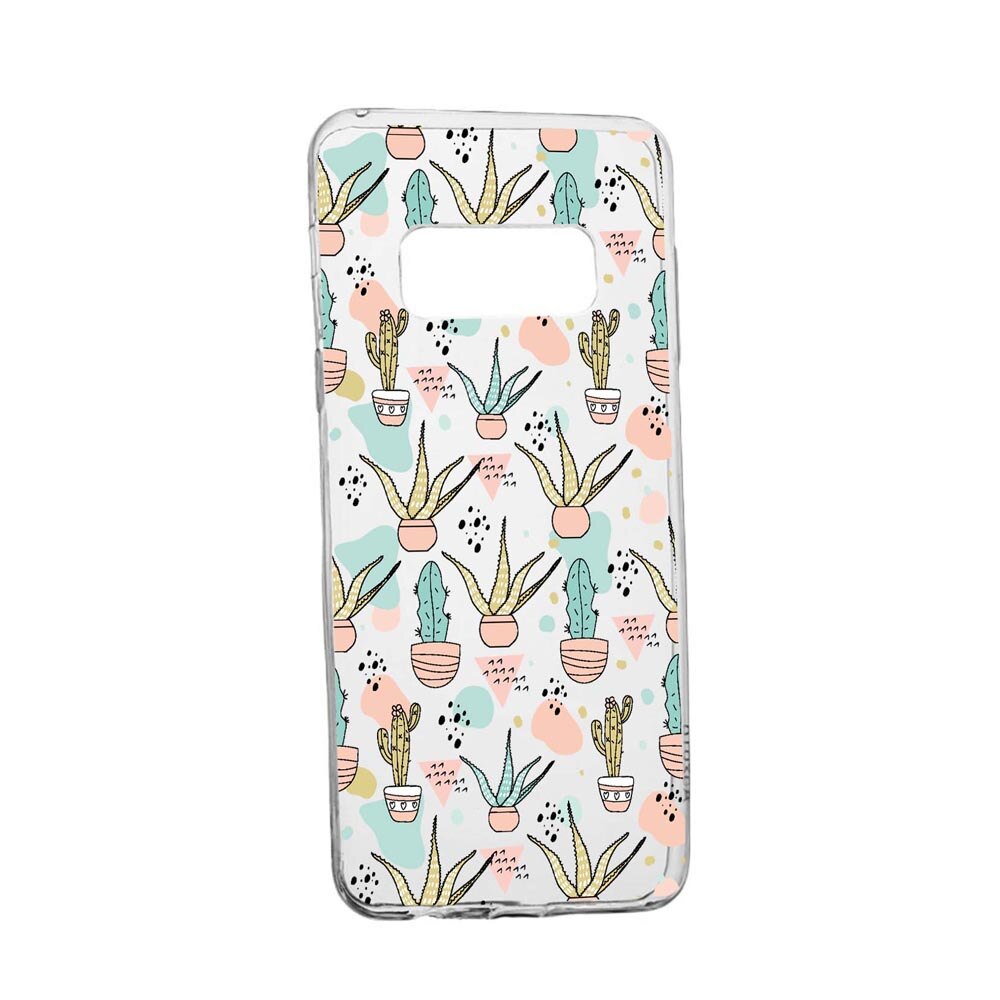 Husa Silicon Compatibila Cu Samsung Galaxy Note 9, Cactus, rezistenta la uzura, anti-alunecare, 774