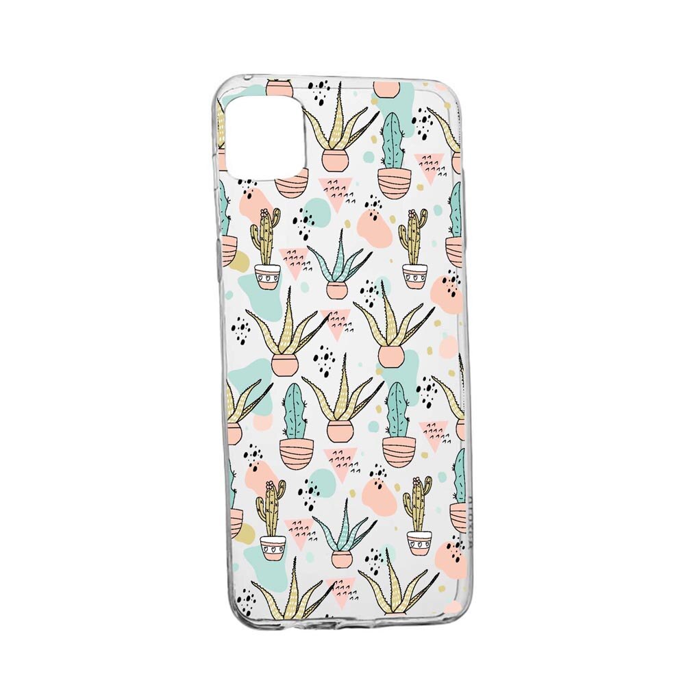 Husa Silicon Compatibila Cu Apple iPhone 11, Cactus, rezistenta la uzura, anti-alunecare, 774