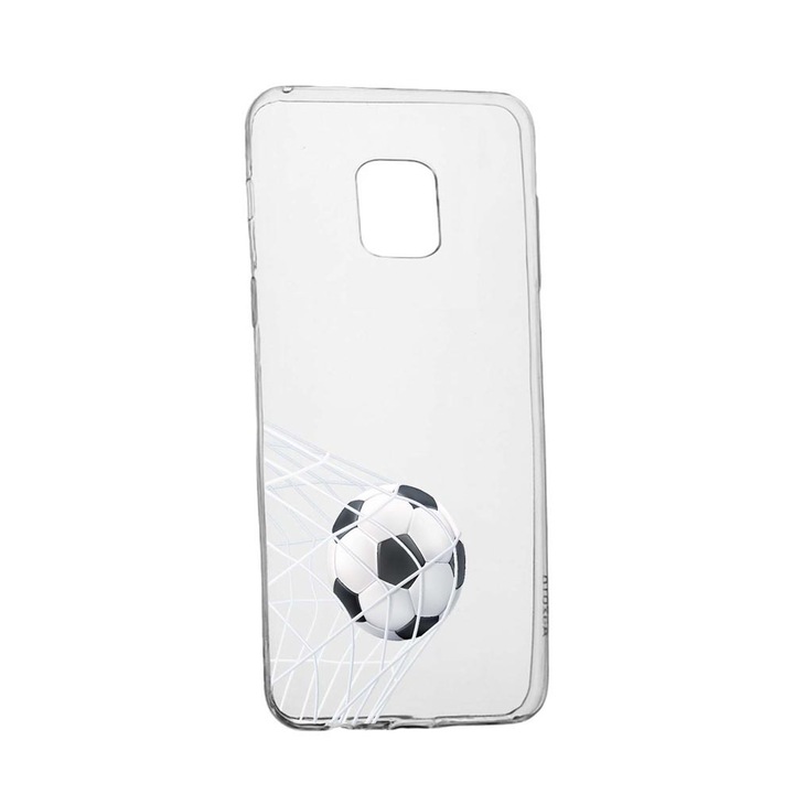 Husa Silicon Compatibila Cu Xiaomi Redmi Note 9 Pro Max, Football - Gooaal!, rezistenta la uzura, anti-alunecare, 775
