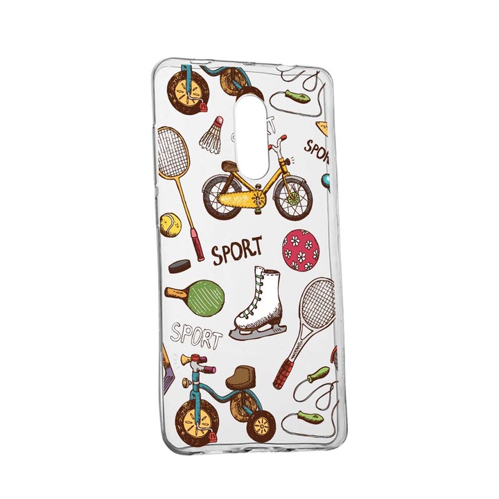 Husa Silicon Compatibila Cu Nokia 2.4, Summer Sport, rezistenta la uzura, anti-alunecare, 776