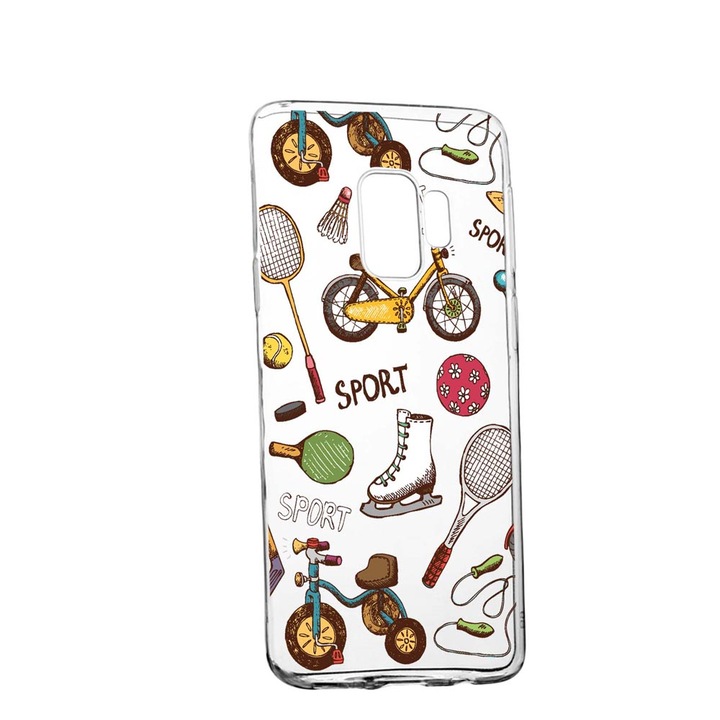 Szilikon tok Xiaomi Redmi Note 8 Pro-val kompatibilis, Summer Sport, kopásálló, csúszásmentes, 776