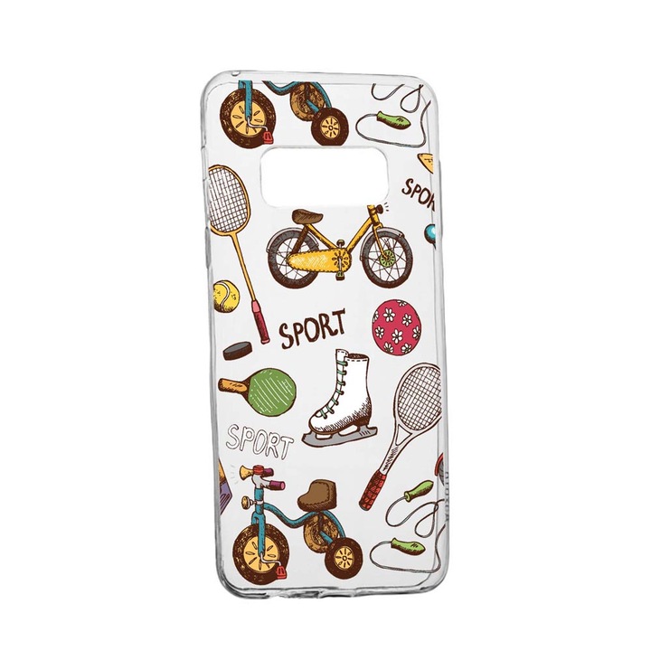 Husa Silicon Compatibila Cu Samsung Galaxy Note 9, Summer Sport, rezistenta la uzura, anti-alunecare, 776