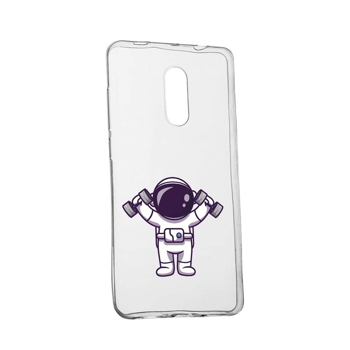 Szilikon tok Nokia 3.2-vel kompatibilis, Astronaut Gym, kopásálló, csúszásgátló, 778