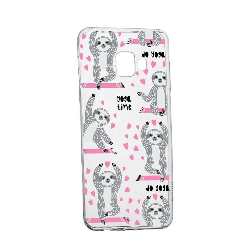 Husa Silicon Compatibila Cu Samsung Galaxy A3 2017, Yoga Time, rezistenta la uzura, anti-alunecare, 780