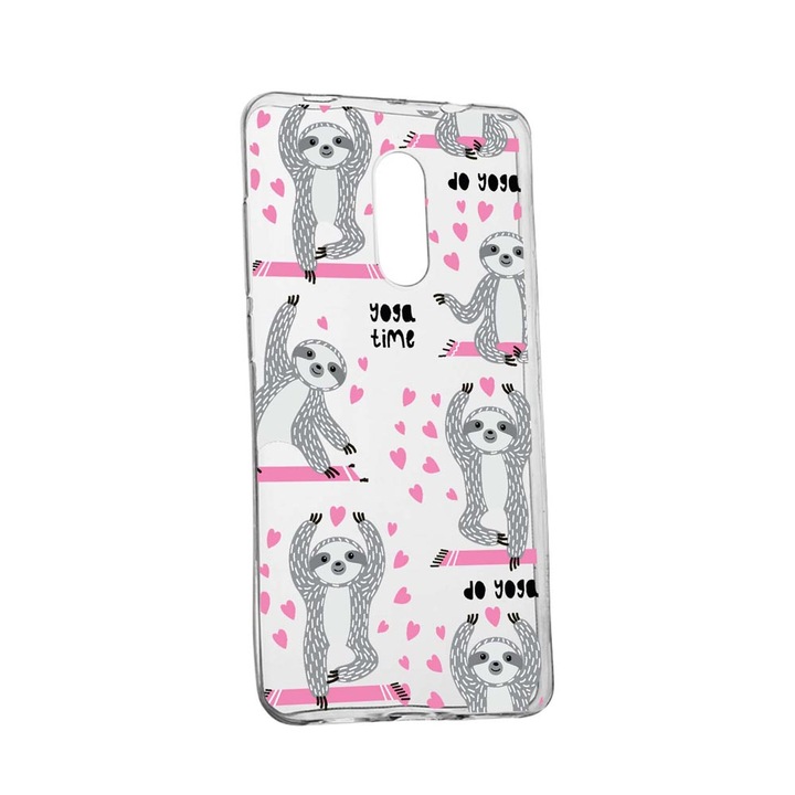 Husa Silicon Compatibila Cu Nokia 2.4, Yoga Time, rezistenta la uzura, anti-alunecare, 780