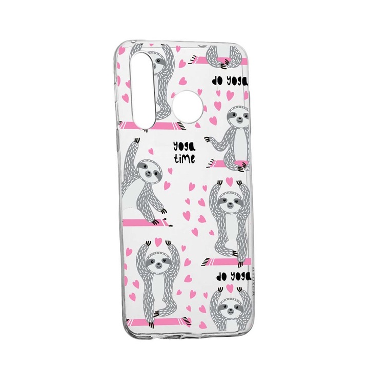 Szilikon tok Samsung Galaxy A40-hez, Yoga Time, kopásálló, csúszásgátló, 780