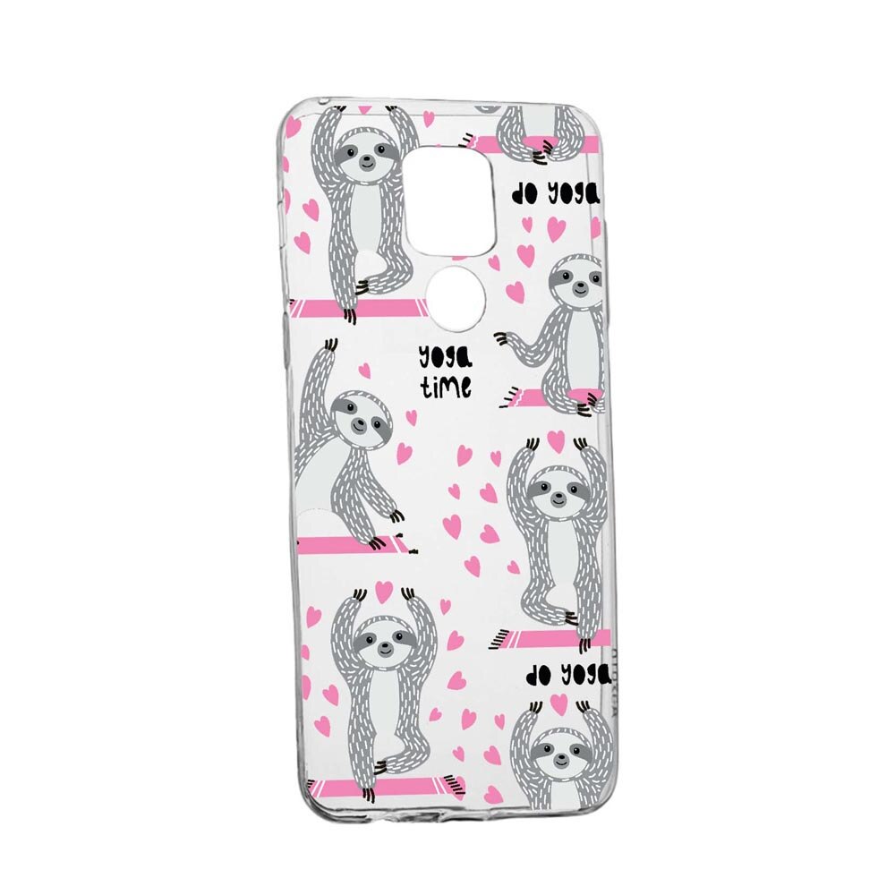 Husa Silicon Compatibila Cu Xiaomi Redmi Note 9, Yoga Time, rezistenta la uzura, anti-alunecare, 780