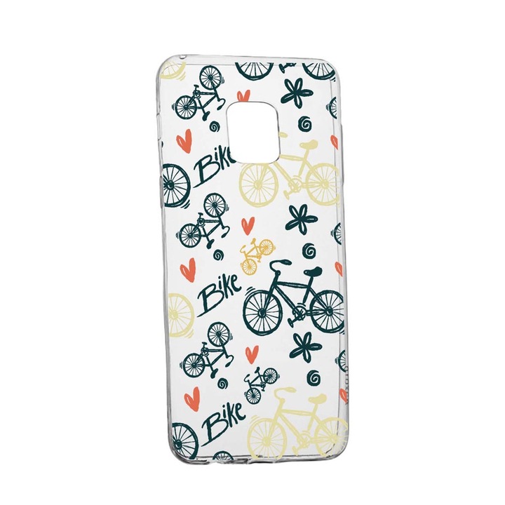 Husa Silicon Compatibila Cu Xiaomi Redmi Note 9 Pro Max, Bike Love, rezistenta la uzura, anti-alunecare, 781
