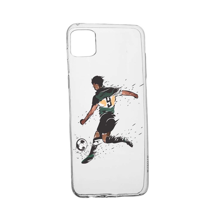 Szilikon tok Realme X50 Pro-val kompatibilis, Football, kopásálló, csúszásgátló, 782