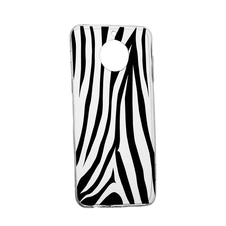 Husa Silicon Compatibila Cu Xiaomi Redmi Note 9 Pro 5G, Zebra, rezistenta la uzura, anti-alunecare, 785