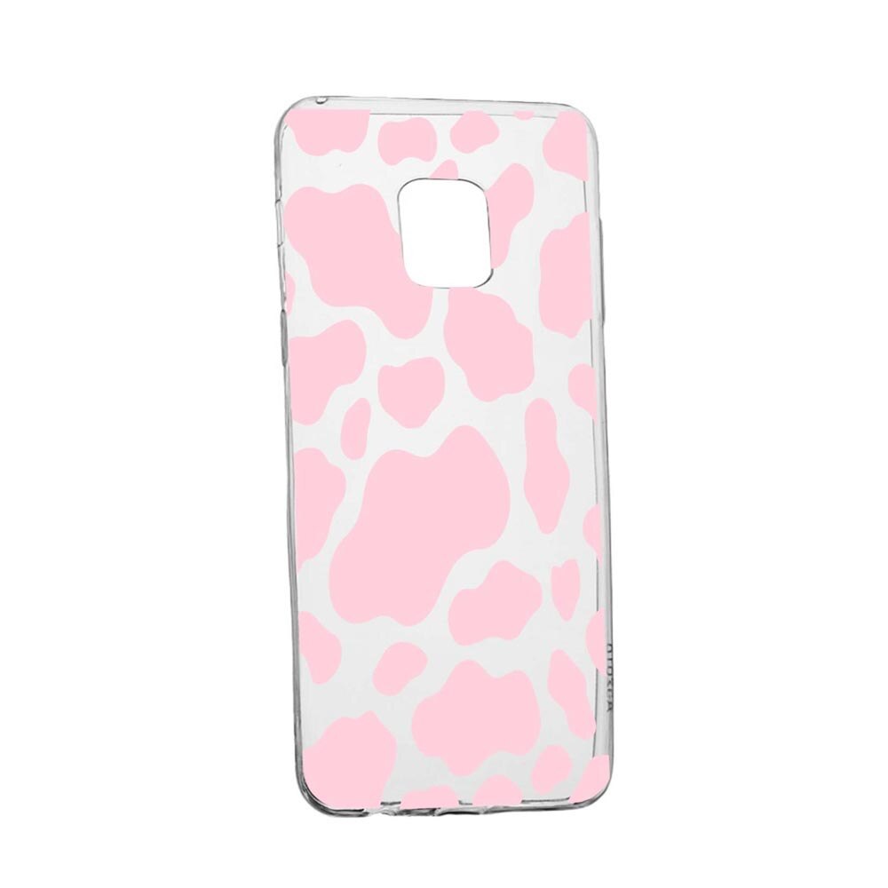 Husa Silicon Compatibila Cu Xiaomi Redmi Note 9 Pro Max, Pink Cow, rezistenta la uzura, anti-alunecare, 786