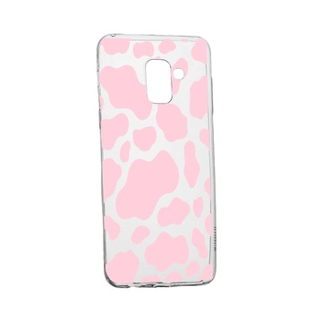 Husa Silicon Compatibila Cu Samsung Galaxy Galaxy A6 Plus / J8 2018, Pink Cow, rezistenta la uzura, anti-alunecare, 786 Husa Silicon Compatibila Cu Samsung Galaxy Galaxy A6 Plus / J8 2018, Pink Cow, rezistenta la uzura, anti-alunecare, 786