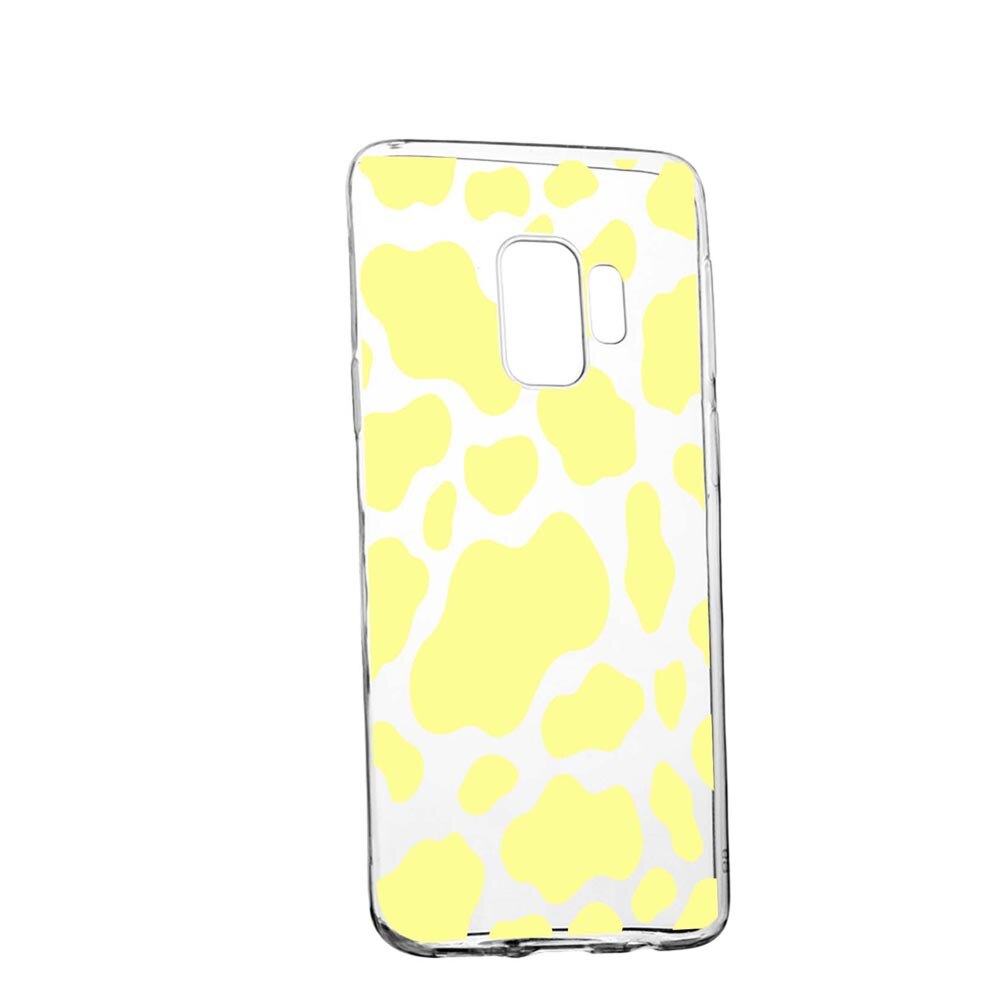 Husa Silicon Compatibila Cu Xiaomi Redmi Note 8 Pro, Yellow Cow, rezistenta la uzura, anti-alunecare, 787