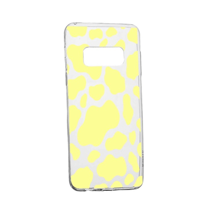 Husa Silicon Compatibila Cu Samsung Galaxy Note 9, Yellow Cow, rezistenta la uzura, anti-alunecare, 787