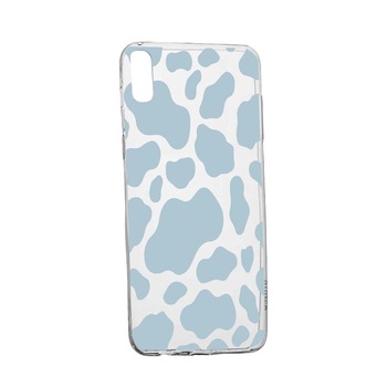 Husa Silicon Compatibila Cu Xiaomi Redmi 7A, Blue Cow, rezistenta la uzura, anti-alunecare, 788 Husa Silicon Compatibila Cu Xiaomi Redmi 7A, Blue Cow, rezistenta la uzura, anti-alunecare, 788