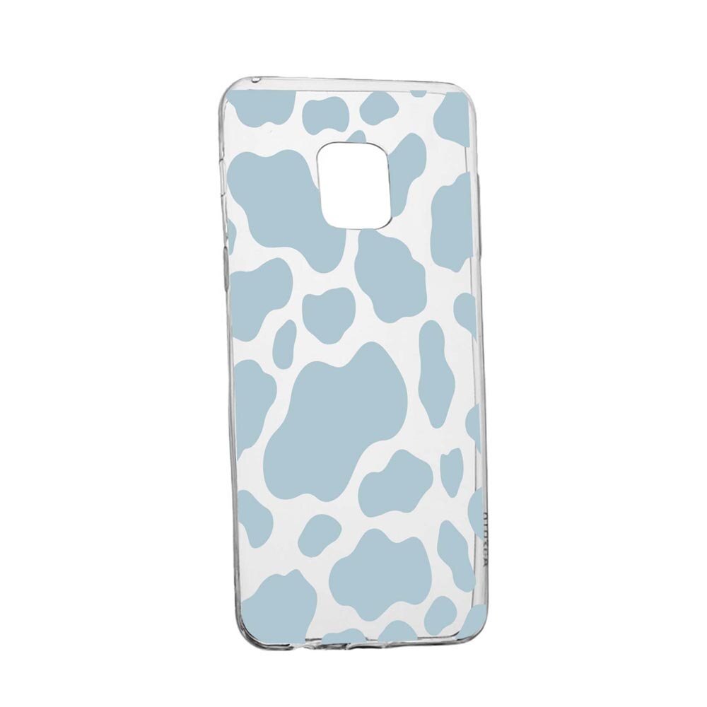 Husa Silicon Compatibila Cu Xiaomi Redmi Note 9 Pro, Blue Cow, rezistenta la uzura, anti-alunecare, 788