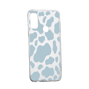 Husa Silicon Compatibila Cu Motorola Moto G10 / Moto G30 / Moto 10 Power, Blue Cow, rezistenta la uzura, anti-alunecare, 788 Husa Silicon Compatibila Cu Motorola Moto G10 / Moto G30 / Moto 10 Power, Blue Cow, rezistenta la uzura, anti-alunecare, 788