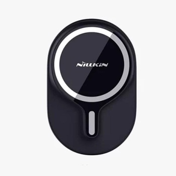 Suport auto Nillkin Magnetic, Air Vent Mount, compatibil MagSafe, incarcare wireless 10W, rotire 360 grade, Cablu USB-C inclus, Negru Suport auto Nillkin Magnetic, Air Vent Mount, compatibil MagSafe, incarcare wireless 10W, rotire 360 grade, Cablu USB-C inclus, Negru