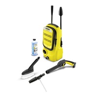 Aparat de spalat cu presiune Karcher K 2 Compact Car*EU, 1400 W, 220-240 V, 110/11 presiune (bar/MPa), 360 l/h debit apa, 40°C temperatura maxima , 5 m cablu alimentare, accesorii incluse