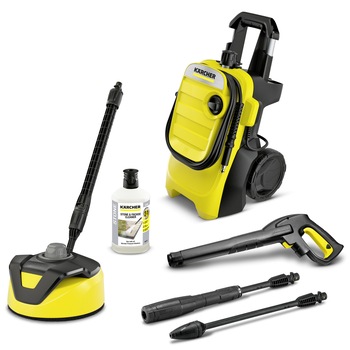 Aparat de spalat cu presiune Karcher K 4 Compact Home *EU, 1800 W, 130 presiune bar maxima, 420 l/h debit apa, 40°C temperatura maxima, accesorii incluse Aparat de spalat cu presiune Karcher K 4 Compact Home *EU, 1800 W, 130 presiune bar maxima, 420 l/h debit apa, 40°C temperatura maxima, accesorii incluse