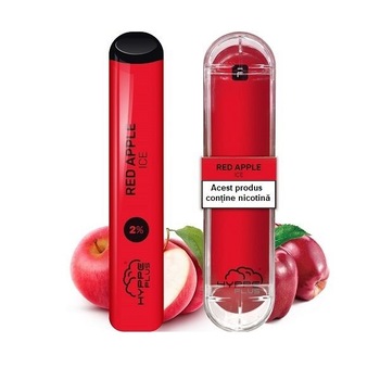 Kit Tigara Electronica Hyppe Plus - Red Apple Ice ,Dispozitiv de unica folosinta ,1,6ml ,20mg NicSalt ,autonomie 400 pufuri Kit Tigara Electronica Hyppe Plus - Red Apple Ice ,Dispozitiv de unica folosinta ,1,6ml ,20mg NicSalt ,autonomie 400 pufuri