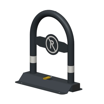 Blocator parcare tip arc, Sigtra, Bolta Lock, model BPB-02, 350x450 mm, lacat, dibluri, holsuruburi, gri Blocator parcare tip arc, Sigtra, Bolta Lock, model BPB-02, 350x450 mm, lacat, dibluri, holsuruburi, gri