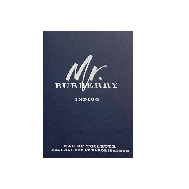Apa de toaleta Burberry Indigo, Barbati, 2ml