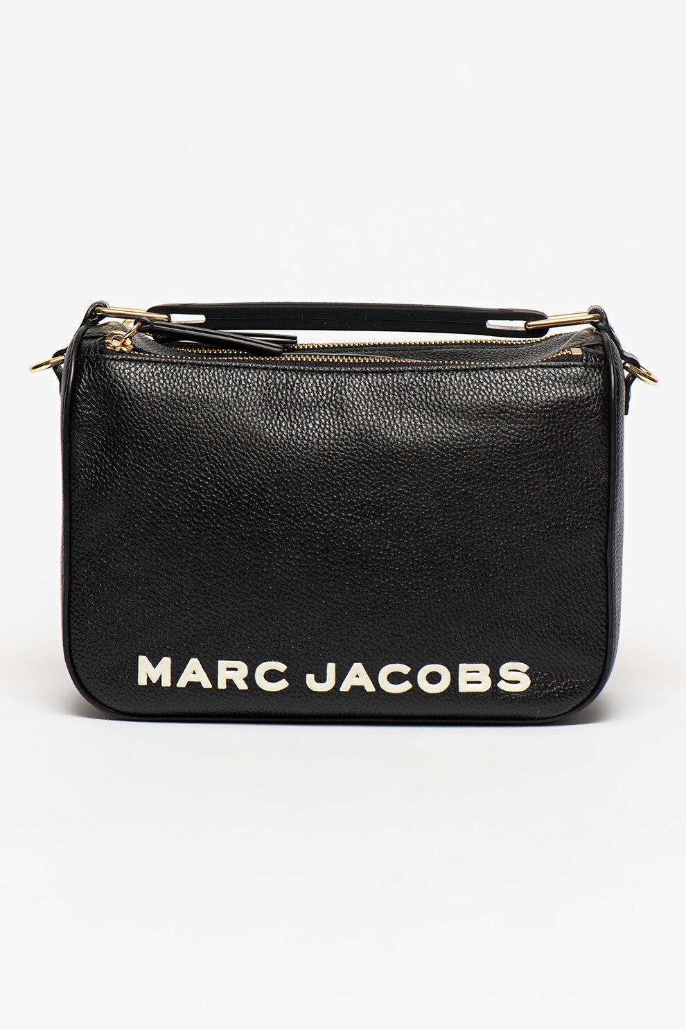 Marc Jacobs, Geanta crossbody din piele The Softbox, Negru