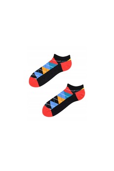 Sosete barbatesti pe glezna, ToDo, Imprimeu in carouri, Multicolor Sosete barbatesti pe glezna, ToDo, Imprimeu in carouri, Multicolor
