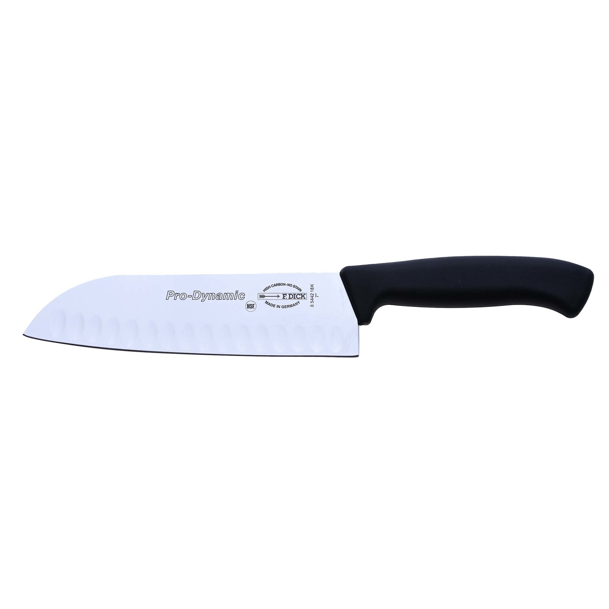 Cutit Dick Pro-Dynamic Santoku 8.5442.18K, lama cu alveole