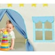 Casuta de Joaca pentru Copii, cort, albastru, 130 x 100 cm
