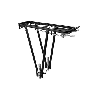 Portbagaj de bicicleta universal din aluminiu, reglabil, capacitate 35kg, negru Portbagaj de bicicleta universal din aluminiu, reglabil, capacitate 35kg, negru