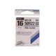 Set 12 bucati carlige, Owner, Pin Hook cu ochet 50922, culoare Black Chrome, marimea 16