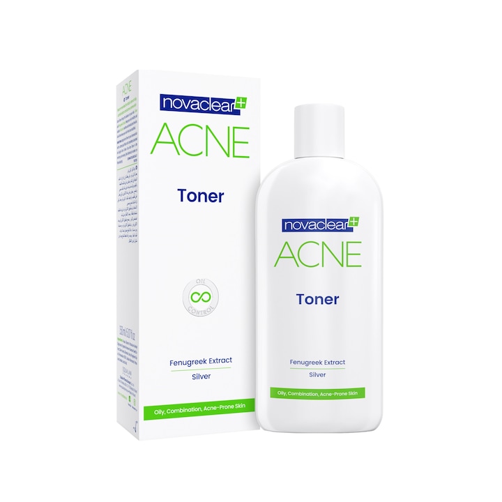 Toner pentru ten acneic, Acne Toner Novaclear,150 ml