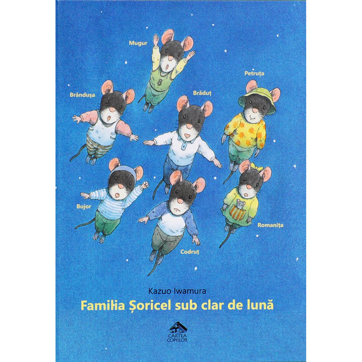 Familia Soricel sub clar de luna - Kazuo Iwamura